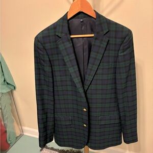Jcrew Black Watch plaid blazer BRAND NEW W TAGS